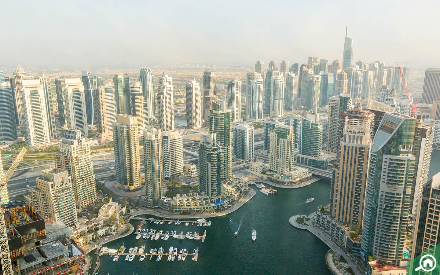 حصدت دبي مارينا المرتبة الأولى بين مناطق التملك الحر في دبي